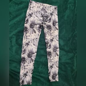 Justice girl's leggings, color white, size 16